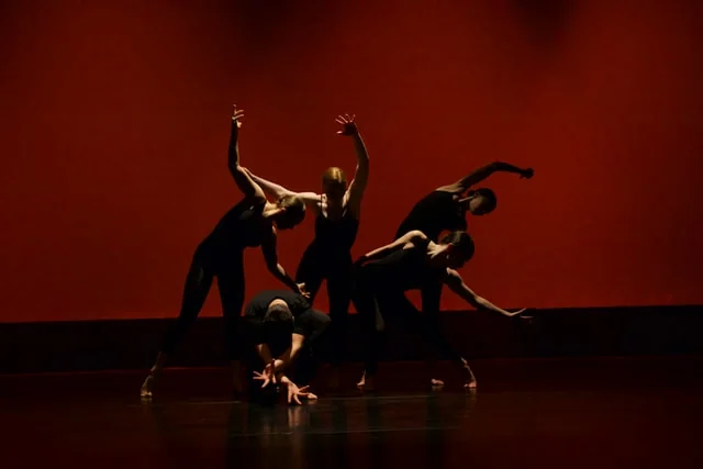 Adults exploring contemporary movement at a weekly class in Bournemouth
