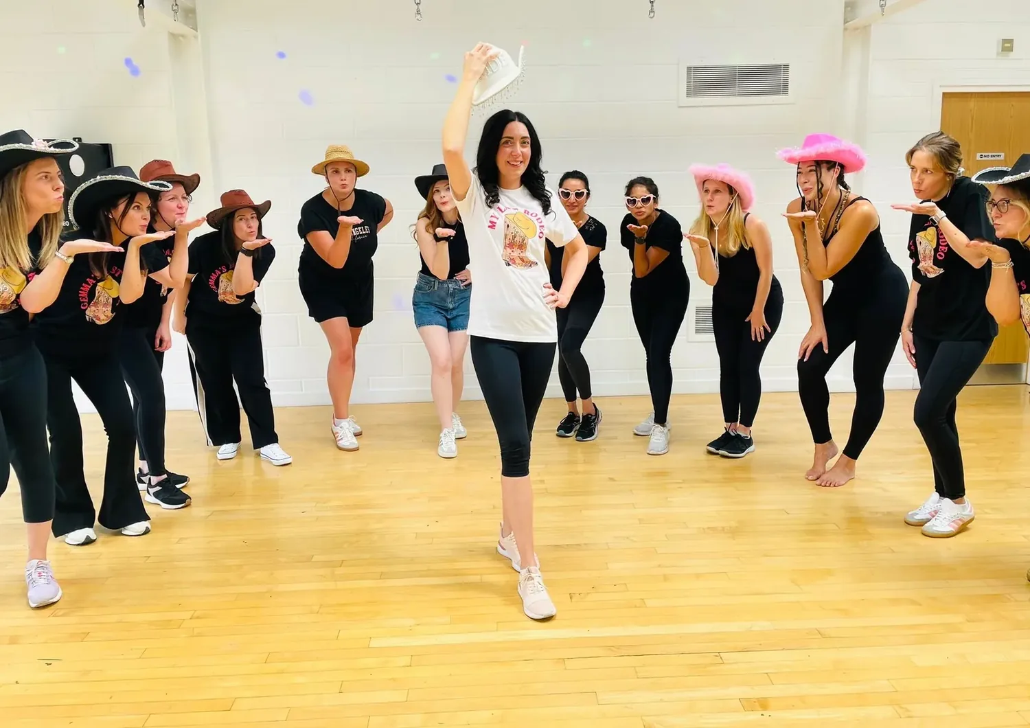 Line Dancing hen party dance class in Bournemouth