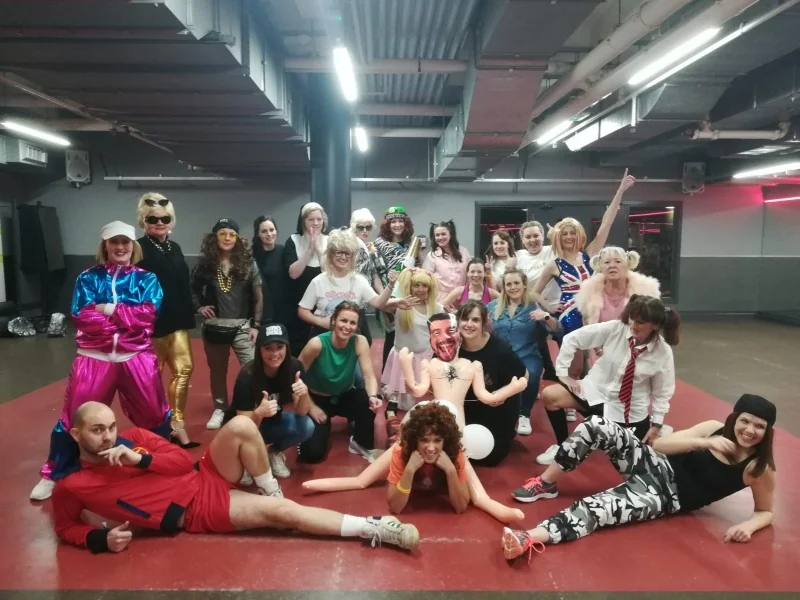 Street Dance hen party dance class in Bournemouth
